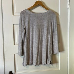 Linen 3/4 sleeve top